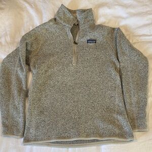 Patagonia Women's Zip-Up Jacket in Light Gray